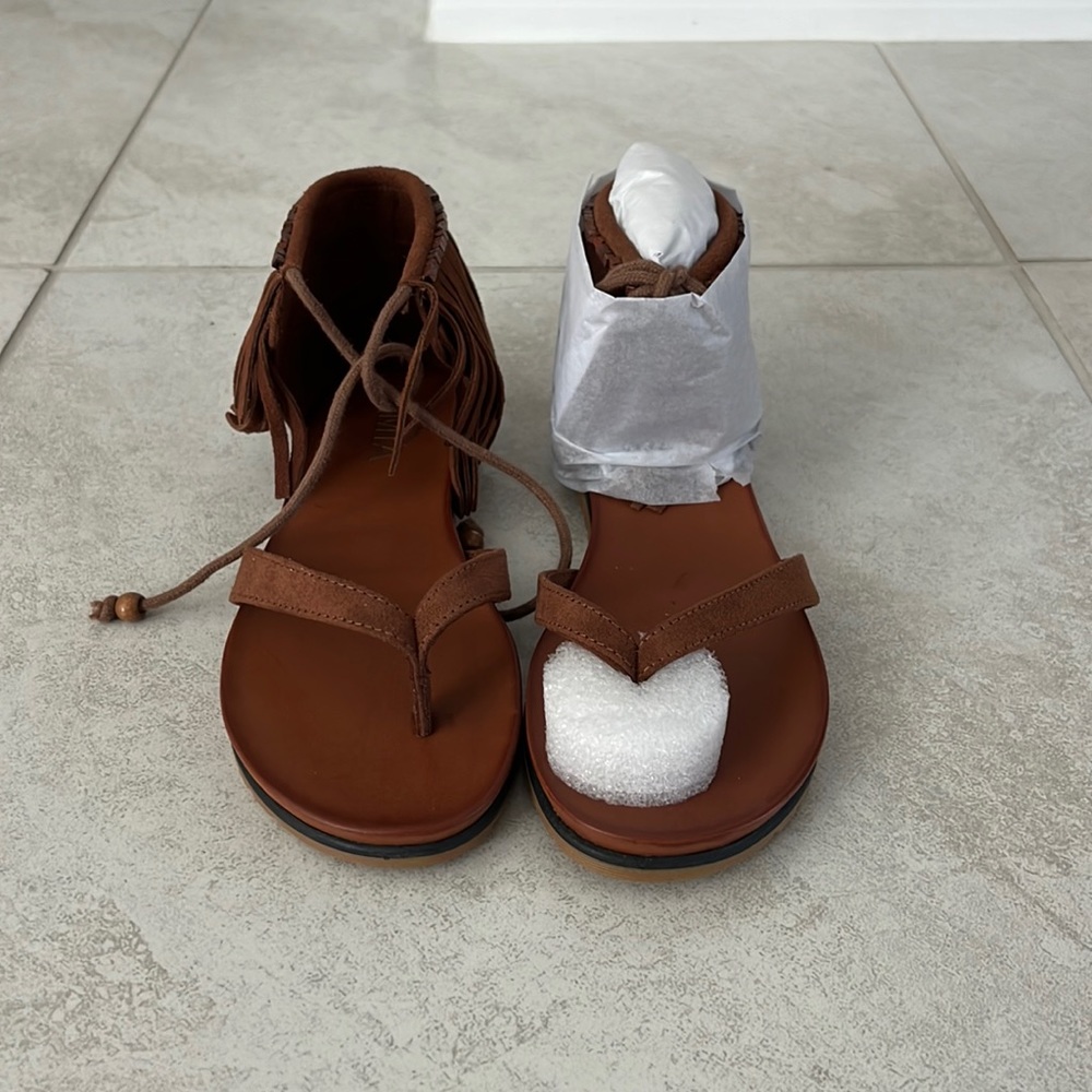 Brown Suede sandals
